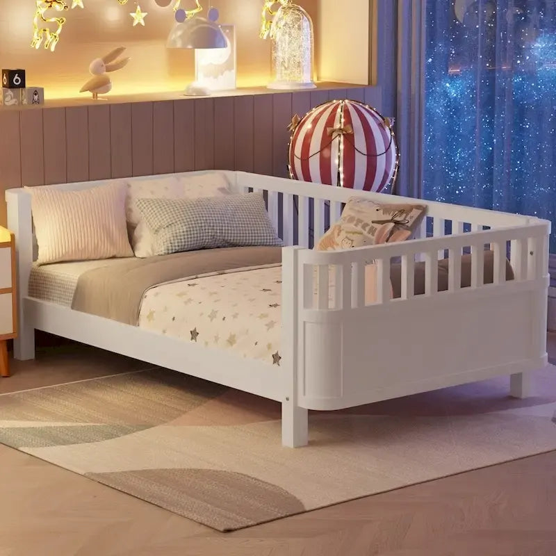 Letto basso in legno Letto a piattaforma in legno per bambini