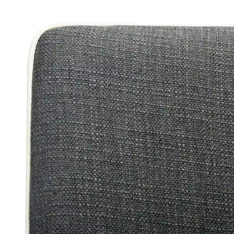 Sedia da pranzo moderna Mid-Century con braccioli - 23,6L x 21,6P x 35,5A