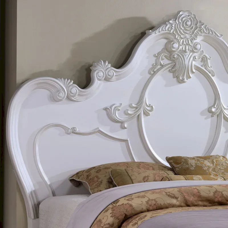 Set camera da letto 6 pezzi in legno massello tradizionale Furniture of America Eugene