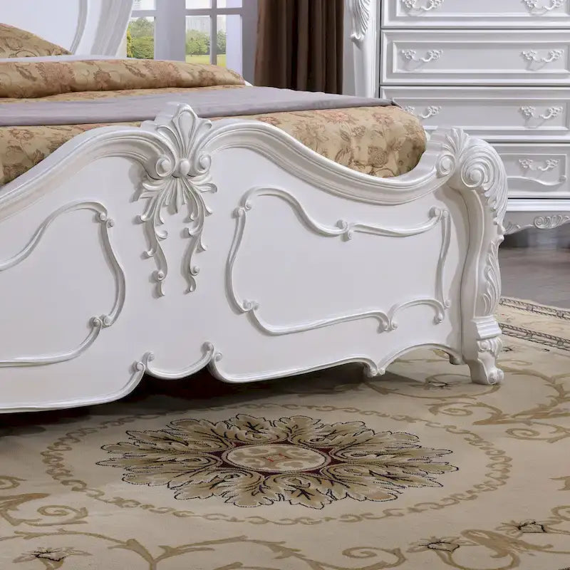 Set camera da letto 6 pezzi in legno massello tradizionale Furniture of America Eugene