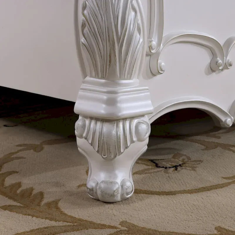 Set camera da letto 6 pezzi in legno massello tradizionale Furniture of America Eugene