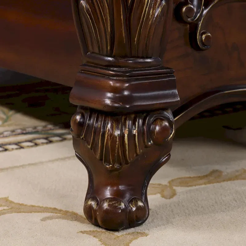Set camera da letto 6 pezzi in legno massello tradizionale Furniture of America Eugene