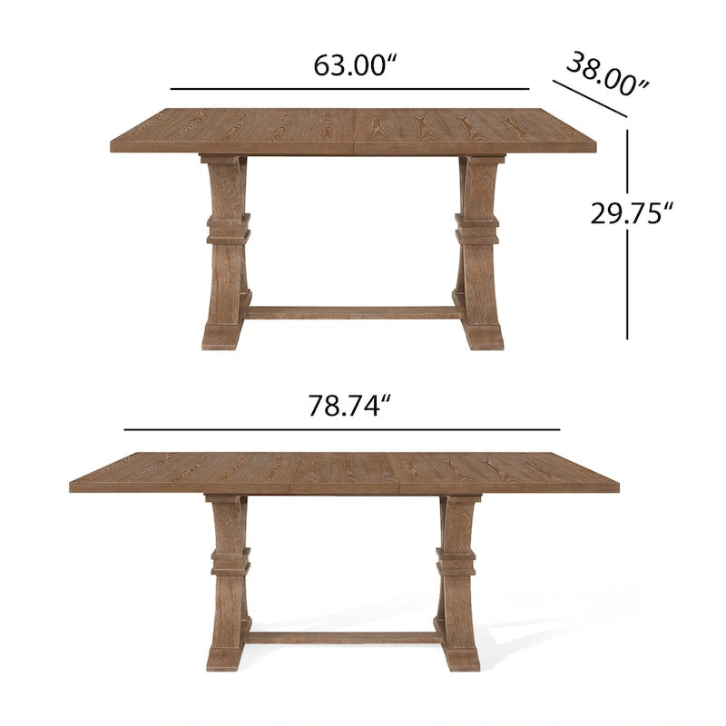 Set da pranzo da 7 pezzi Covey di Christopher Knight Home