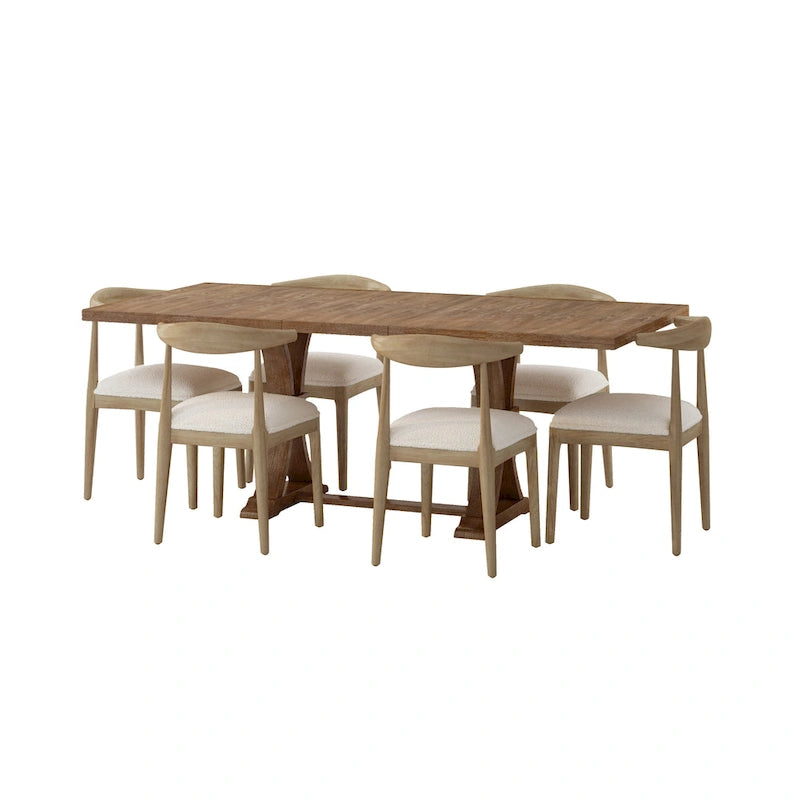 Set da pranzo da 7 pezzi Covey di Christopher Knight Home