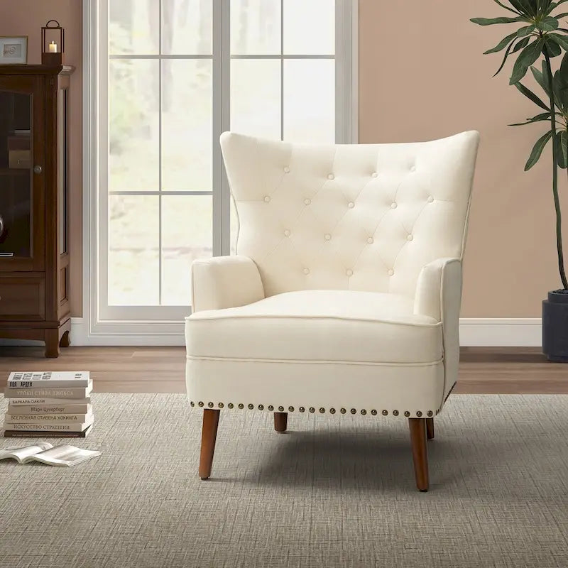 Poltrona Alpheus Accent con Borchie