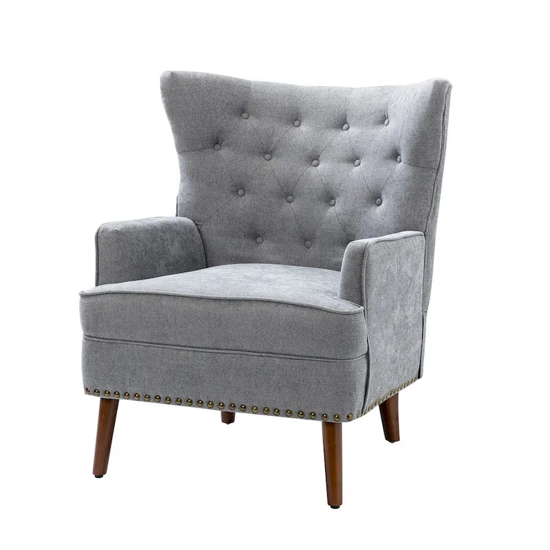 Poltrona Alpheus Accent con Borchie