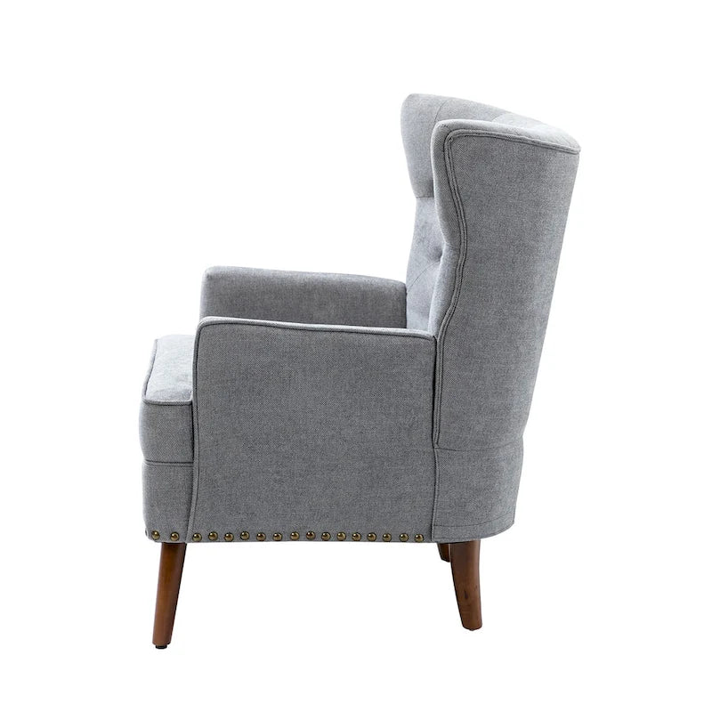 Poltrona Alpheus Accent con Borchie