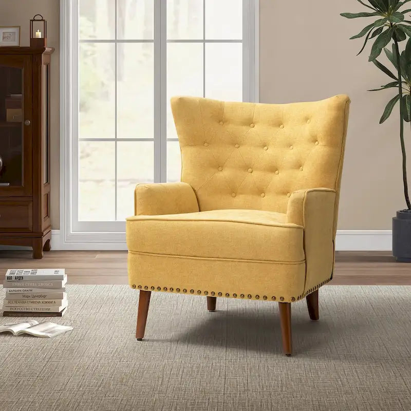 Poltrona Alpheus Accent con Borchie
