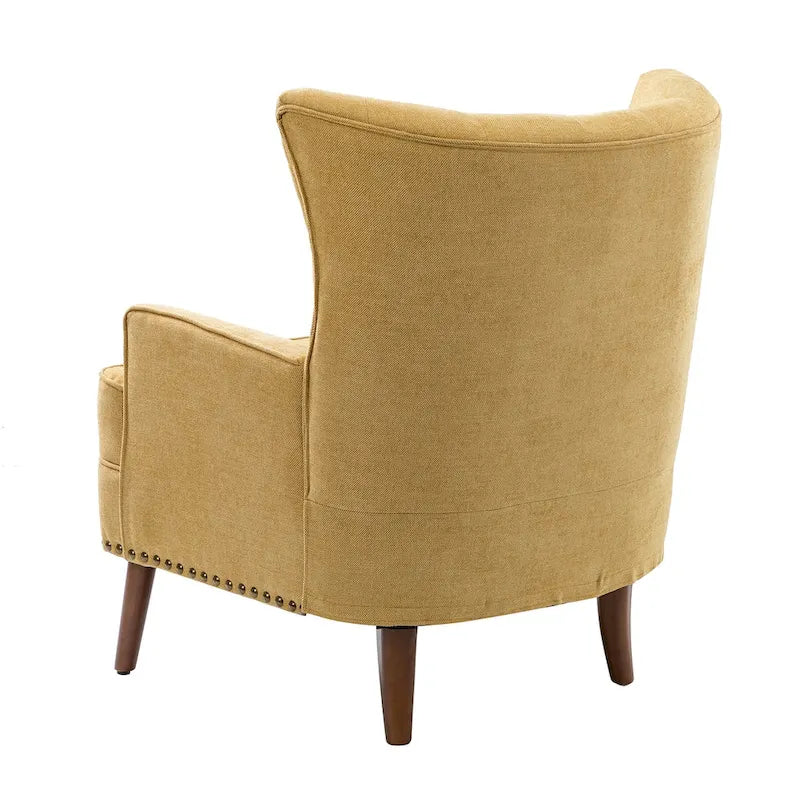 Poltrona Alpheus Accent con Borchie