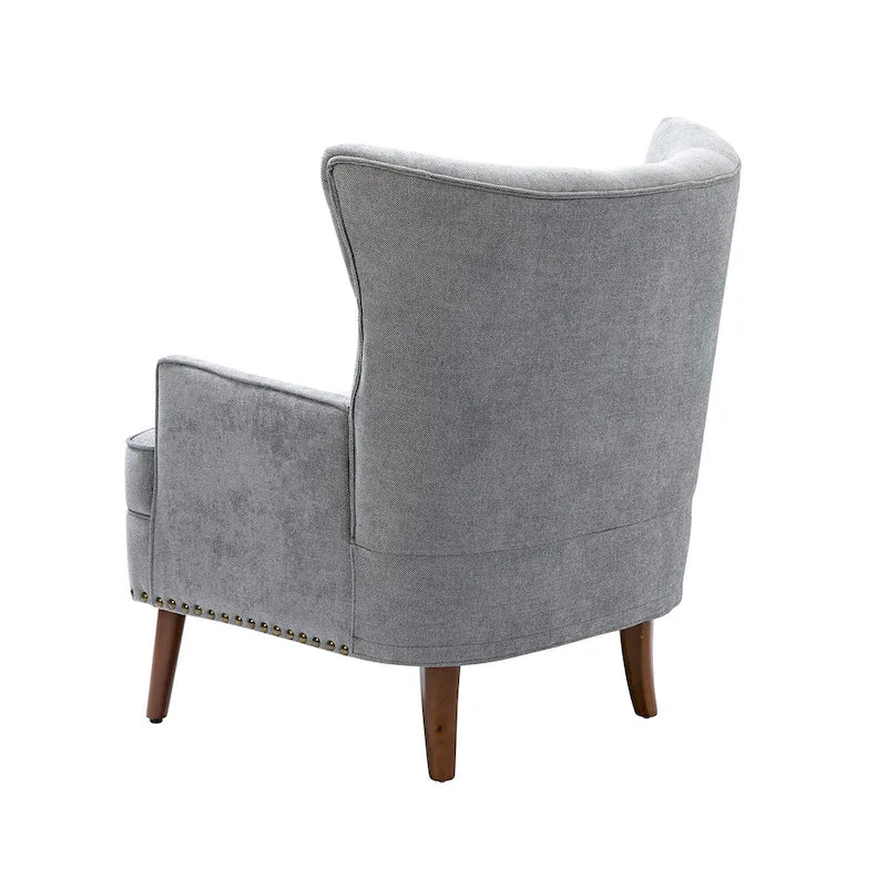 Poltrona Alpheus Accent con Borchie