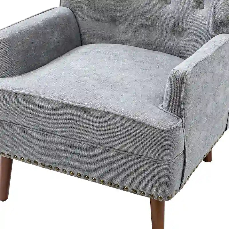 Poltrona Alpheus Accent con Borchie