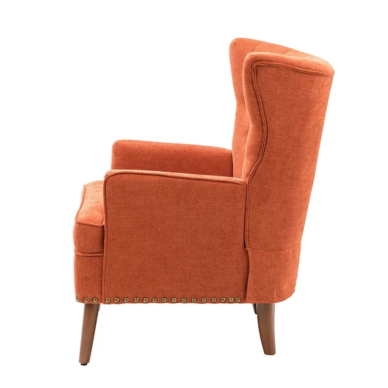 Poltrona Alpheus Accent con Borchie