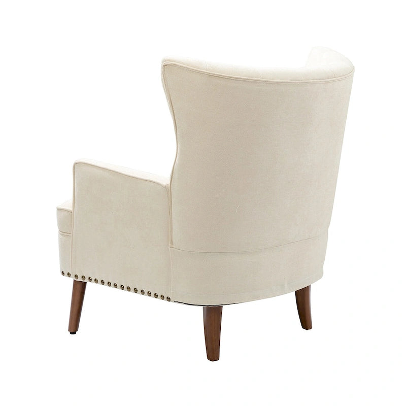Poltrona Alpheus Accent con Borchie