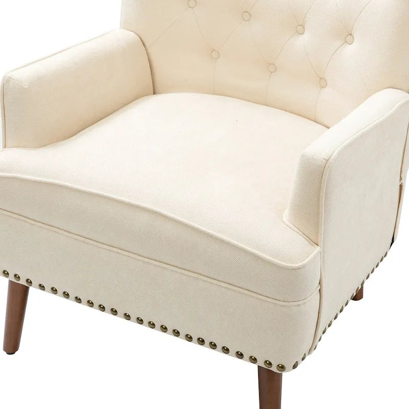 Poltrona Alpheus Accent con Borchie