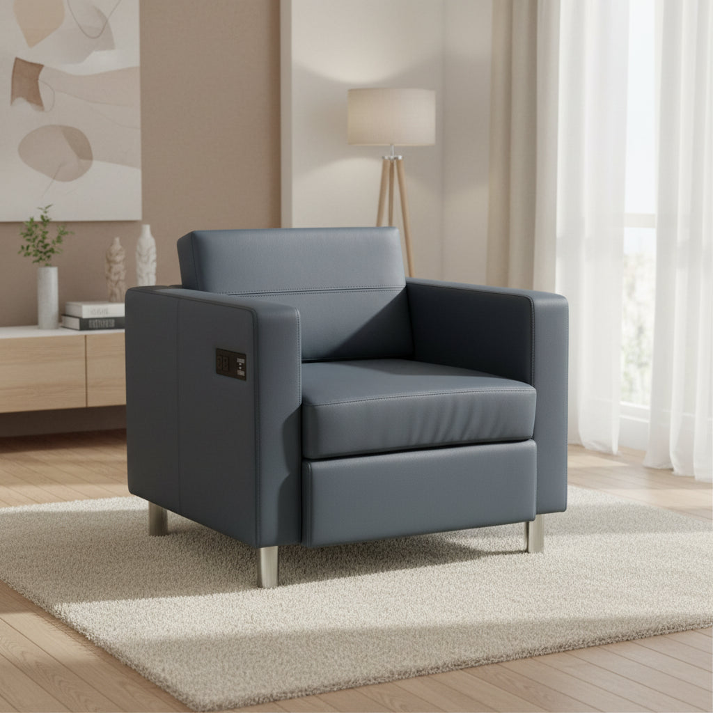Porch & Den Canal Chair with Single Charging Station