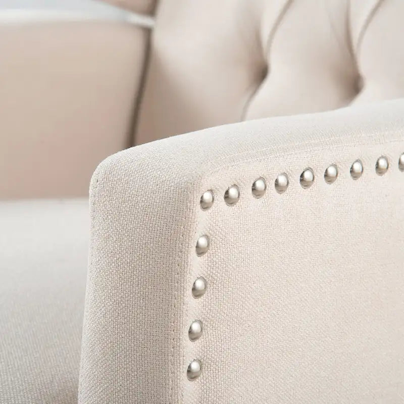 Poltrona reclinabile manuale a larghezza 27 con schienale a orecchie