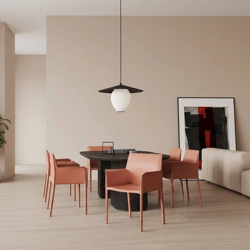 Paris Saddle Leather Dining Room Armchair