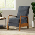 Poltrona reclinabile Munro Channel Stitch Pushback di Christopher Knight Home