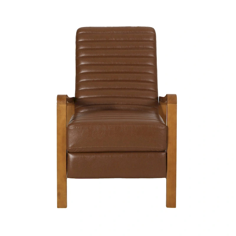 Poltrona reclinabile Munro Channel Stitch Pushback di Christopher Knight Home