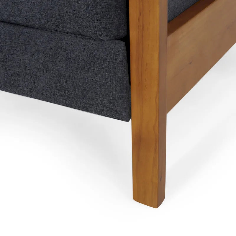 Poltrona reclinabile Munro Channel Stitch Pushback di Christopher Knight Home
