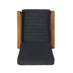 Poltrona reclinabile Munro Channel Stitch Pushback di Christopher Knight Home