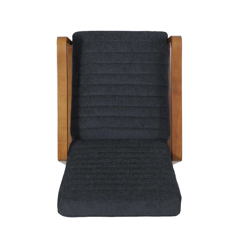 Poltrona reclinabile Munro Channel Stitch Pushback di Christopher Knight Home
