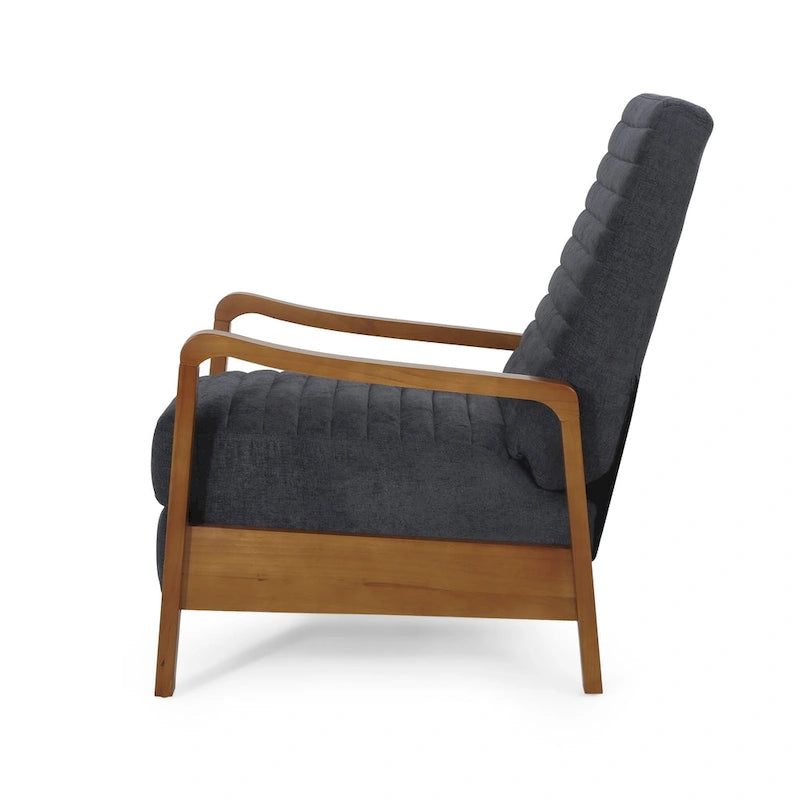 Poltrona reclinabile Munro Channel Stitch Pushback di Christopher Knight Home