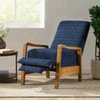 Poltrona reclinabile Munro Channel Stitch Pushback di Christopher Knight Home