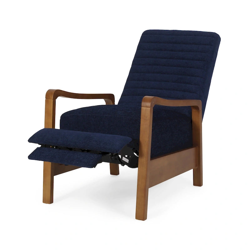 Poltrona reclinabile Munro Channel Stitch Pushback di Christopher Knight Home