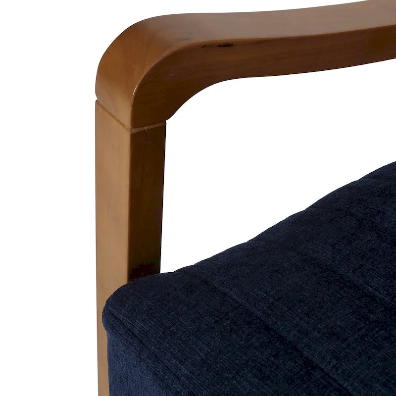 Poltrona reclinabile Munro Channel Stitch Pushback di Christopher Knight Home