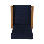 Poltrona reclinabile Munro Channel Stitch Pushback di Christopher Knight Home