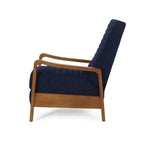 Poltrona reclinabile Munro Channel Stitch Pushback di Christopher Knight Home