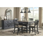 Sgabello da bar ad altezza bancone Tyler Creek - Set di 2