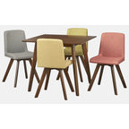 Sedie da pranzo Clybourn in legno massello (set da 4)
