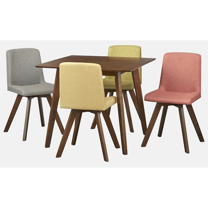 Sedie da pranzo Clybourn in legno massello (set da 4)