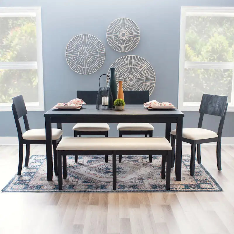 Sedia da pranzo Jepson Boho (set di 2)