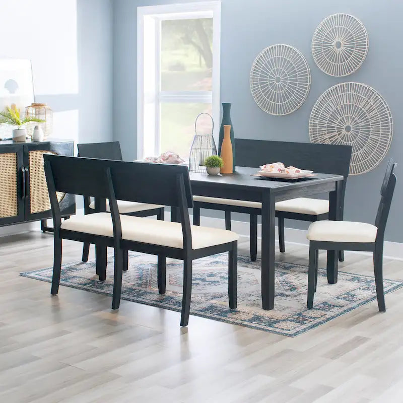 Sedia da pranzo Jepson Boho (set di 2)