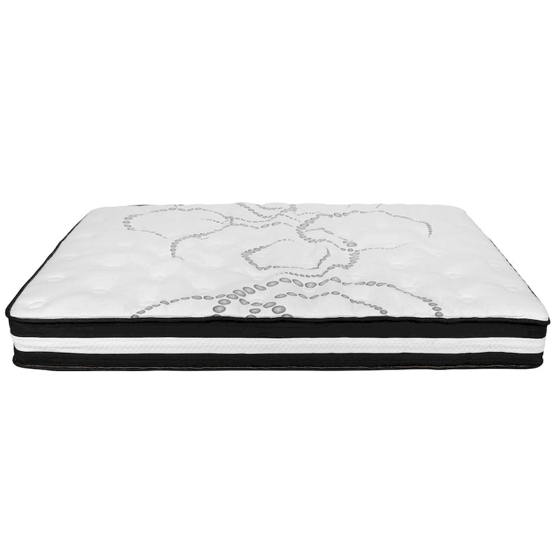 Letto imbottito con materasso a molle insacchettate da 25 cm