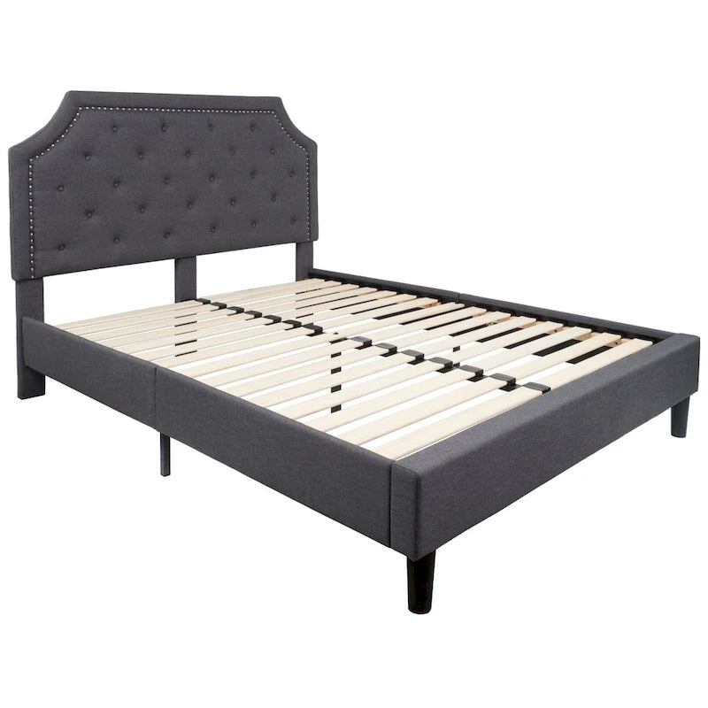 Letto imbottito con materasso a molle insacchettate da 25 cm