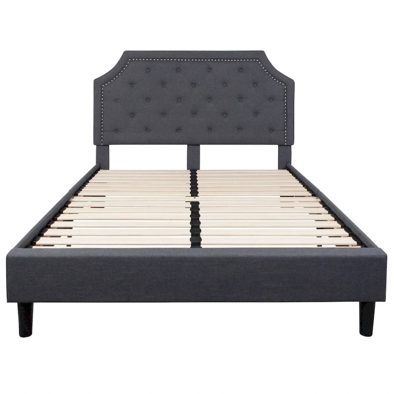 Letto imbottito con materasso a molle insacchettate da 25 cm
