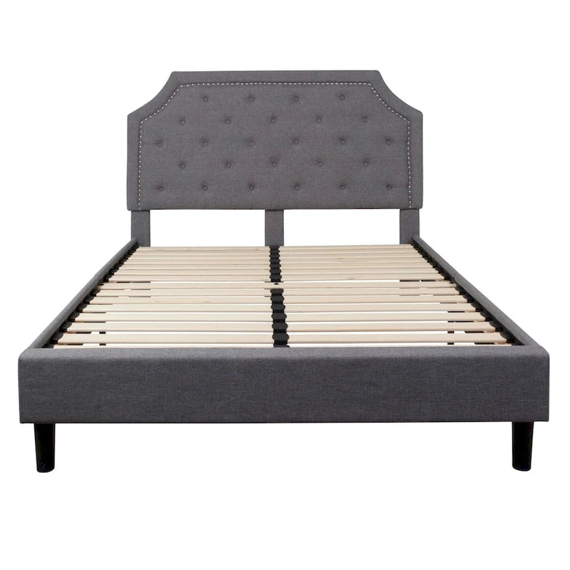 Letto imbottito con materasso a molle insacchettate da 25 cm