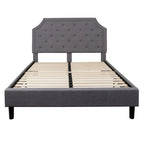 Letto imbottito con materasso a molle insacchettate da 25 cm