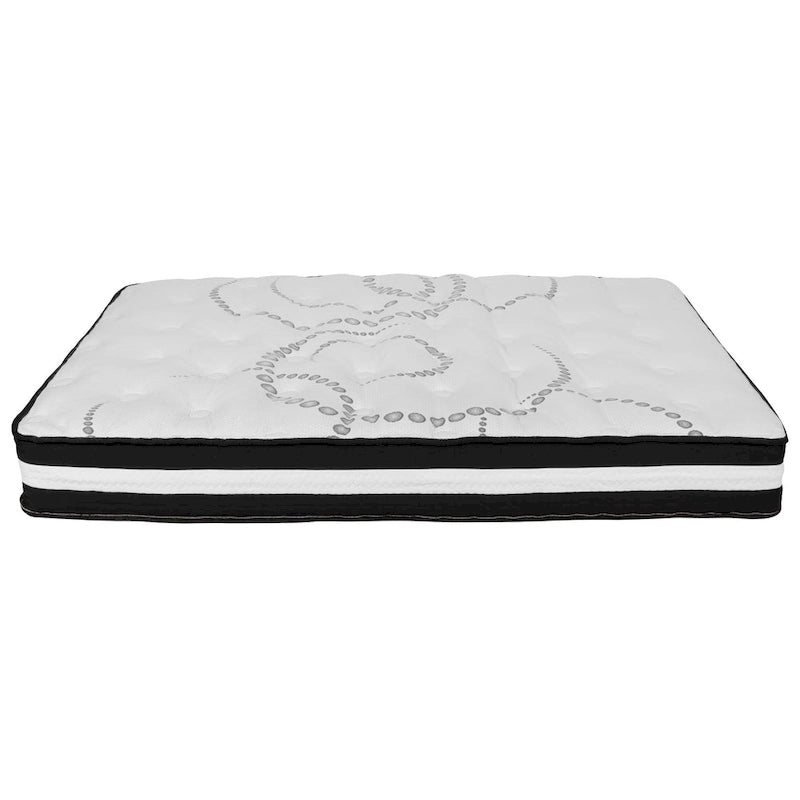 Letto imbottito con materasso a molle insacchettate da 25 cm
