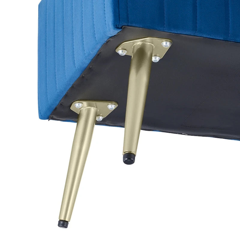 46 panche moderne imbottite per letto e ingresso con seduta in velluto imbottita