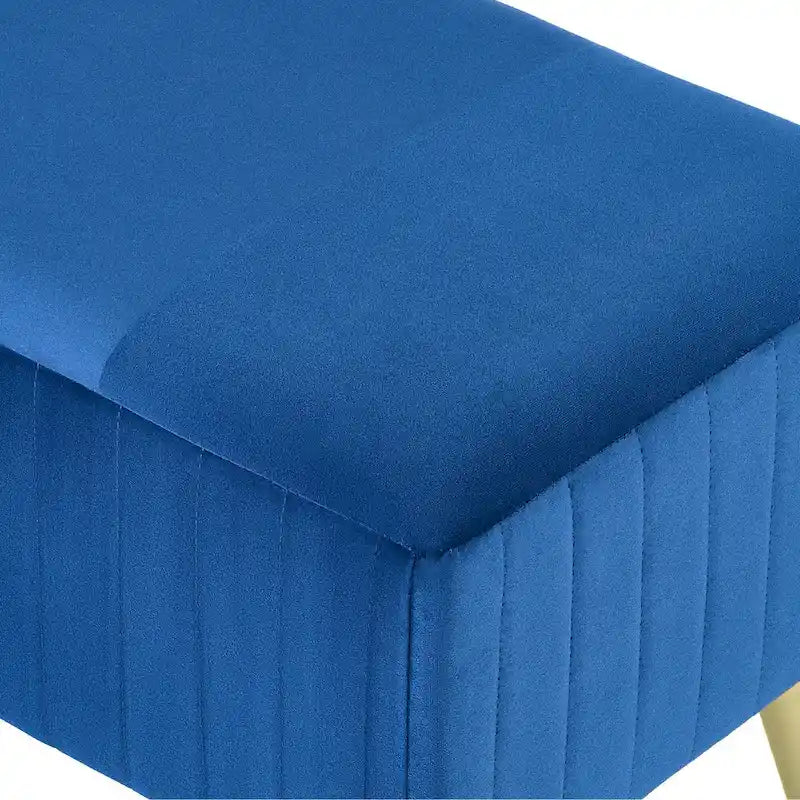 46 panche moderne imbottite per letto e ingresso con seduta in velluto imbottita