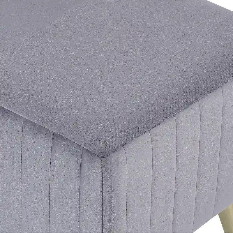 46 panche moderne imbottite per letto e ingresso con seduta in velluto imbottita