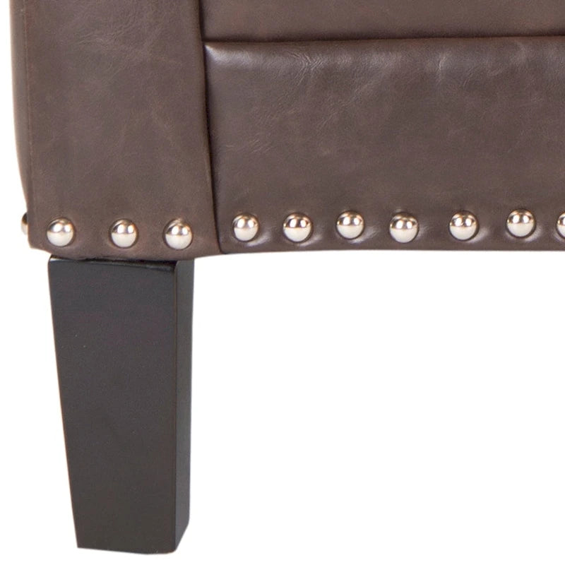 Poltrona da club in tessuto di poliestere rosa pesca/bianco - 28.5 x 31.9 x 38.2 - 29Lx32Px38A
