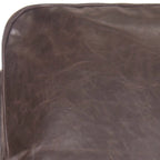 Poltrona da club in tessuto di poliestere rosa pesca/bianco - 28.5 x 31.9 x 38.2 - 29Lx32Px38A