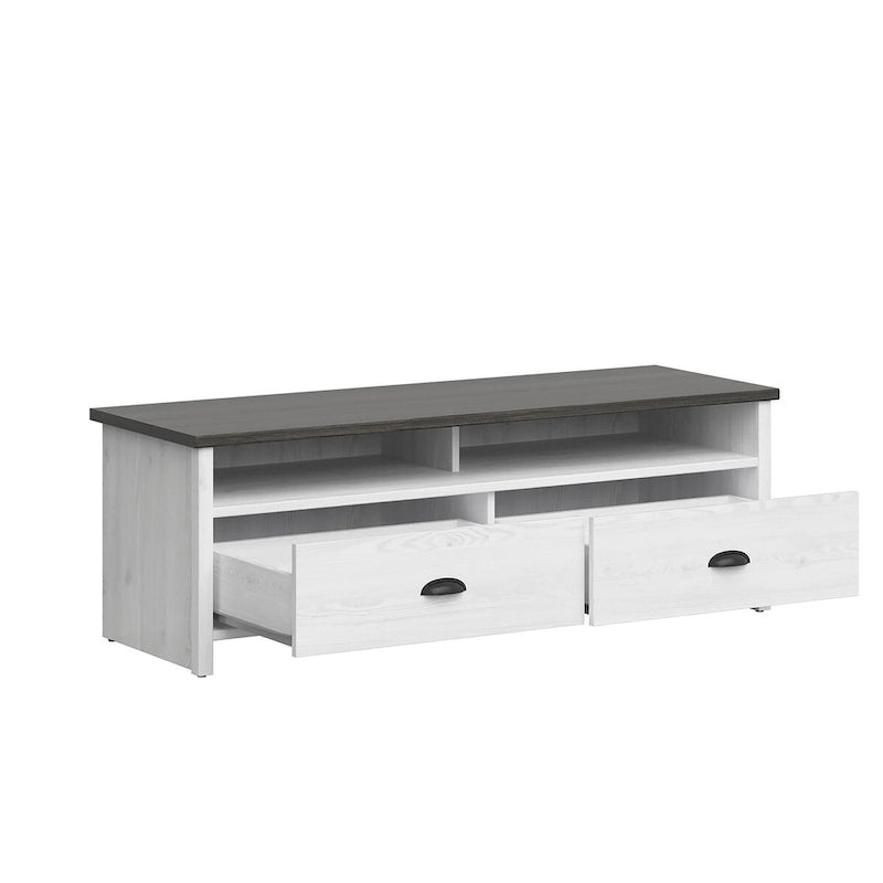 Mobile TV Hennepin Whitewash - 127 cm