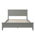 Letto matrimoniale moderno in legno con piattaforma per camera da letto